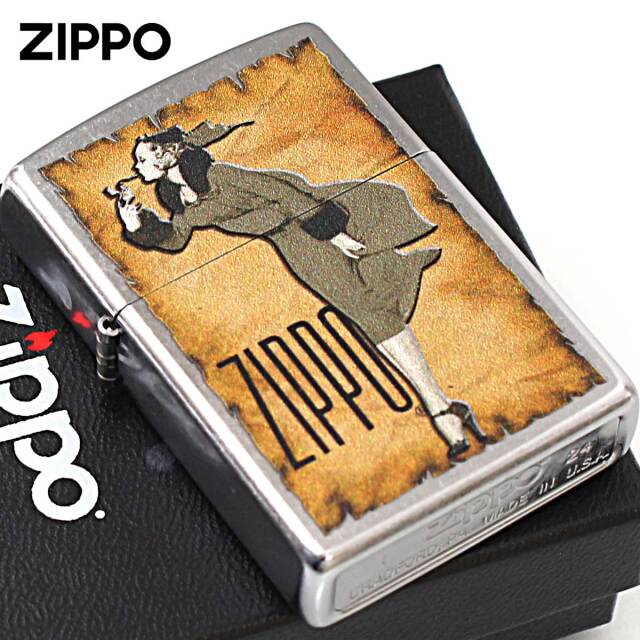 Zippo ジッポー ウインディ ガール Windy Girl アメリカ加工