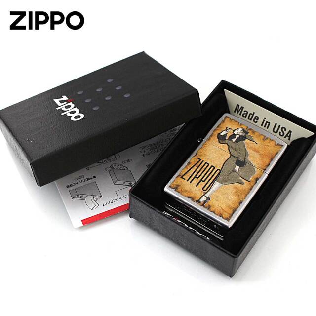 【新品未開封！open yy】ノベルティ＆ステッカー＆ショッパー Zippo ジッポー ウィンディーメタル ネオブラック Windy Metal