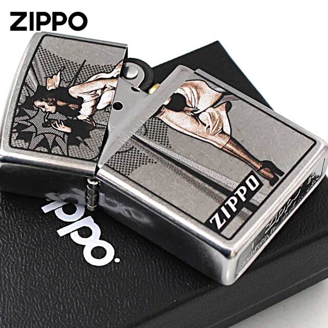 Zippo ジッポー ウインディ ガール Windy Girl アメリカ加工