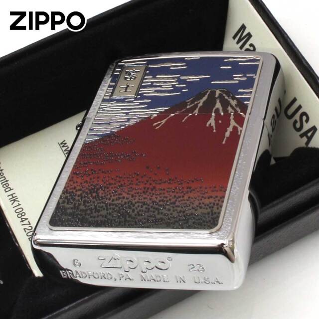 Zippo ジッポー 和柄 葛飾北斎 浮世絵 CP-KA メール便可｜Zippo専門店