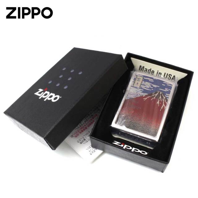 Zippo ジッポー 和柄 葛飾北斎 浮世絵 CP-KA メール便可｜Zippo専門店