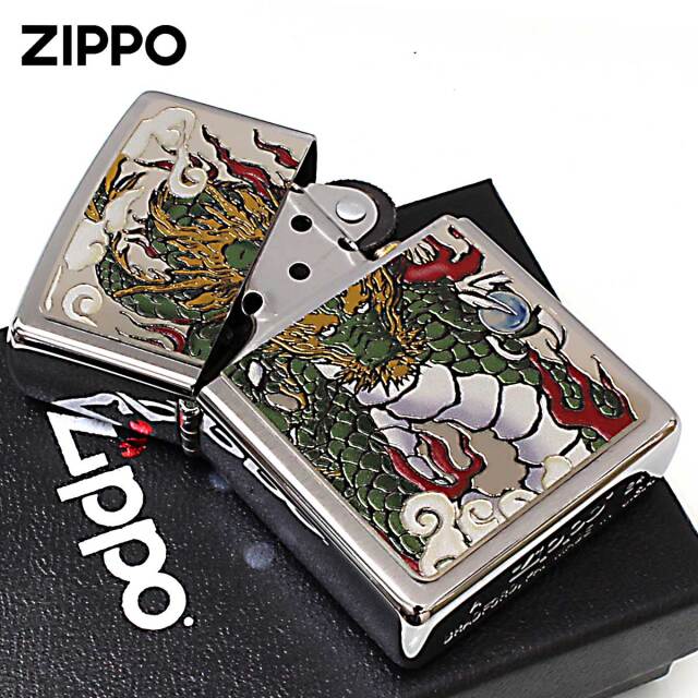 Zippo ジッポー 和柄 龍 CP-KF メール便可｜Zippo専門店