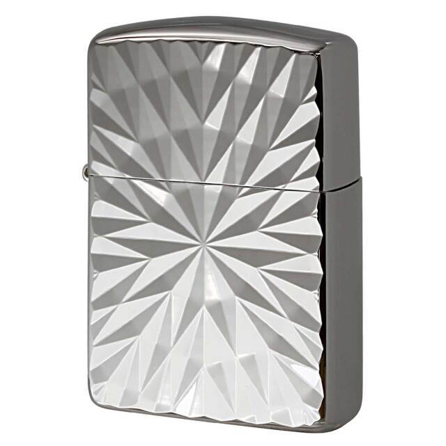 Zippo ジッポー ARMOR ＃162 アーマー ダイヤカット 銀メッキ 162S-2RDC