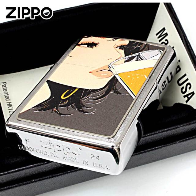 Zippo ジッポー セクシー ガール ドリンク Sexy Drinking Girl ビール