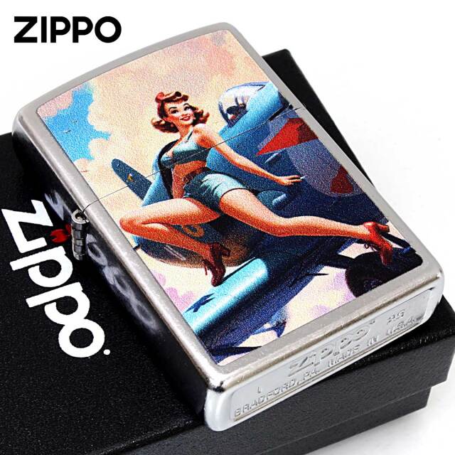 Zippo ジッポー NOSE ART Pin Up Girl Woman ノーズアート ピンナップ