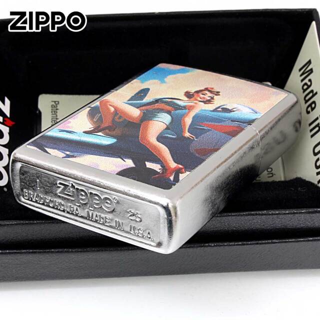 Zippo ジッポー NOSE ART Pin Up Girl Woman ノーズアート ピンナップ