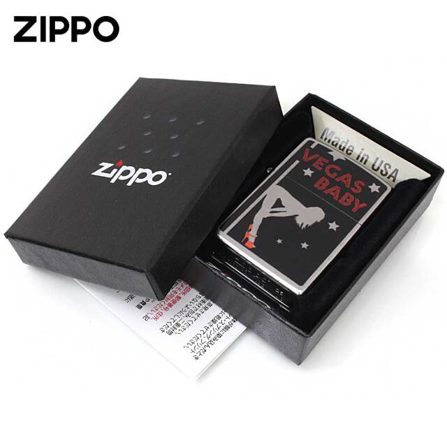 Zippo ジッポー Vegas Baby Pole ラスベガス ポールガール セクシー