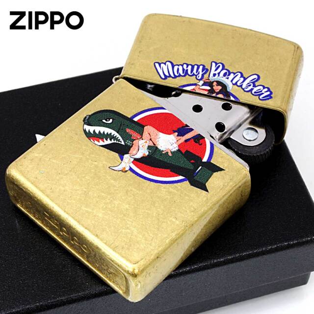 Zippo ジッポー Mary Bombor NOSE ART Pin Up Girl ノーズアート