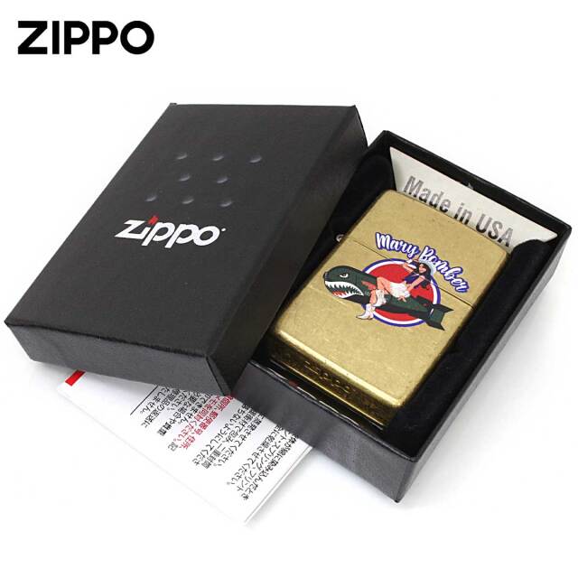 Zippo ジッポー Mary Bombor NOSE ART Pin Up Girl ノーズアート