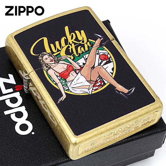 Zippo ジッポー LUCKY STAR Pin Up Girl ピンナップガール セクシー