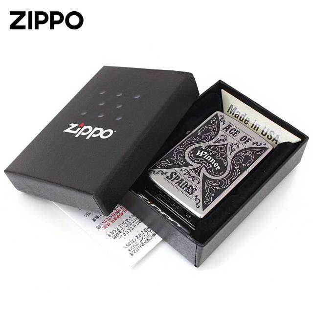 Zippo ジッポー ACE OF SPADES エース スペード トランプ柄 Z207