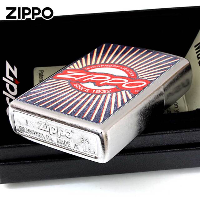Zippo ジッポー Vintage ZIPPO LOGO オールドポスター風 ジッポ ロゴ