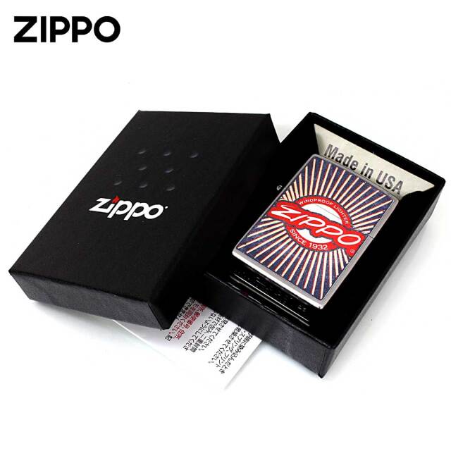 Zippo ジッポー Vintage ZIPPO LOGO オールドポスター風 ジッポ ロゴ
