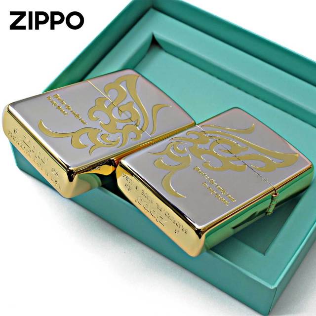 m】ZIPPO 68354-12000007 ペアキャットＳＳ ジッポー ライター 【】 68354-12000007 |インポートハウスRinRin ZIPPO 　Yamasaメフィストペアジッポー