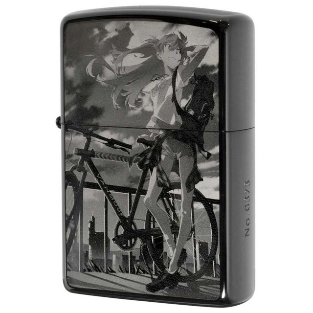 Zippo ジッポー エヴァンゲリオン ラジオエヴァ RADIO EVA EVANGELION キャラ アニメ シリアル番号 オフィシャルライセンス品 アスカ The bicycle