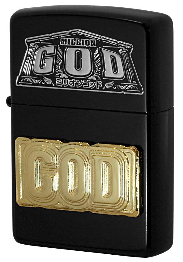 Zippo ジッポー ミリオンゴッドシリーズ A GOD｜Zippo専門店フラミンゴ  