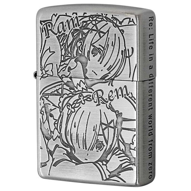 Zippo ジッポー リゼロ Re:ゼロから始める異世界生活 キャラ アニメ パチンコ パチスロ オフィシャルライセンス品 B レム・ラム
