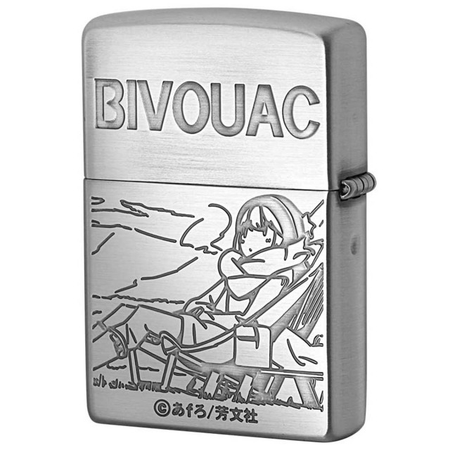 未使用 ゆるキャン　カリブー　zippo Zippo ジッポー ゆるキャン△ キャラ アニメ 漫画 オフィシャル
