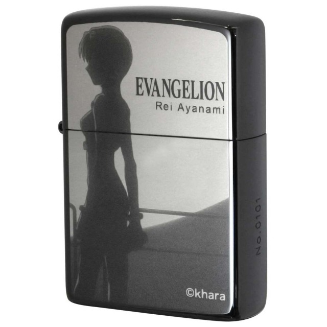 Zippo ジッポー エヴァンゲリオン 新劇場版 キャラ アニメ シリアル番号 オフィシャルライセンス品 Rei with Moon