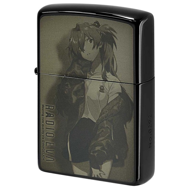 Zippo ジッポー エヴァンゲリオン 10周年記念 ラジオエヴァ キャラ アニメ RADIO EVA EVANGELION 10th Anniversary シリアル番号 オフィシャルライセンス品 アスカ