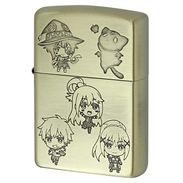 Zippo ジッポー このすば アニメ キャラ この素晴らしい世界に祝福を！3 オフィシャルライセンス品 SDキャラ