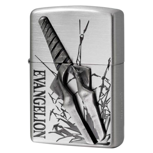Zippo ジッポー エヴァンゲリオン メタルレリーフ シリアル番号 オフィシャルライセンス品 ロンギヌスの槍