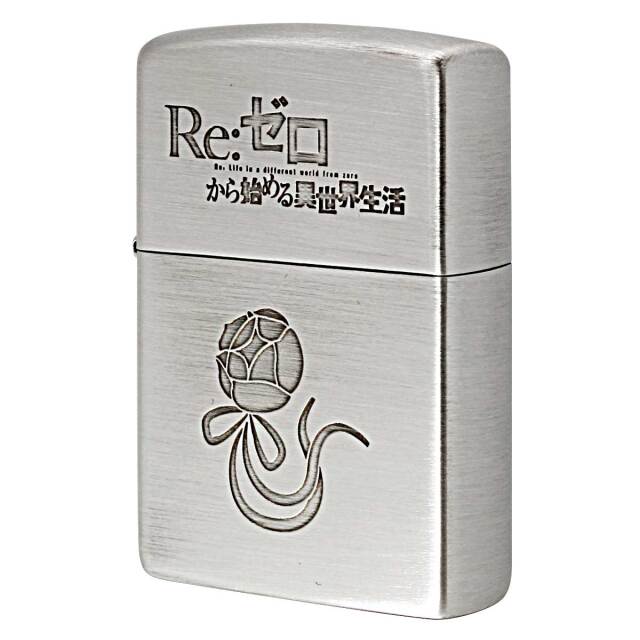 Zippo ジッポー リゼロ Re:ゼロから始める異世界生活 キャラ アニメ パチンコ パチスロ オフィシャルライセンス品 エミリア モチーフ