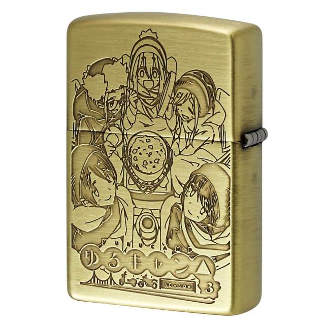 ゆるキャン宝門　デッキパーツ付き Zippo ジッポー ゆるキャン△ SEASON3 キャラ アニメ 漫画 グルキャン