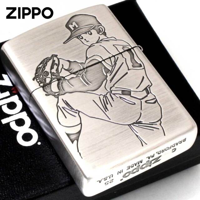 Zippo ジッポー あだち充画業55周年記念 あだち充原作 タッチ 明青高校