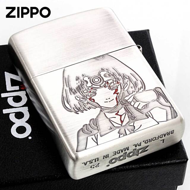Zippo ジッポー 10周年記念 甲殻城のカバネリ キャラ アニメ パチンコ