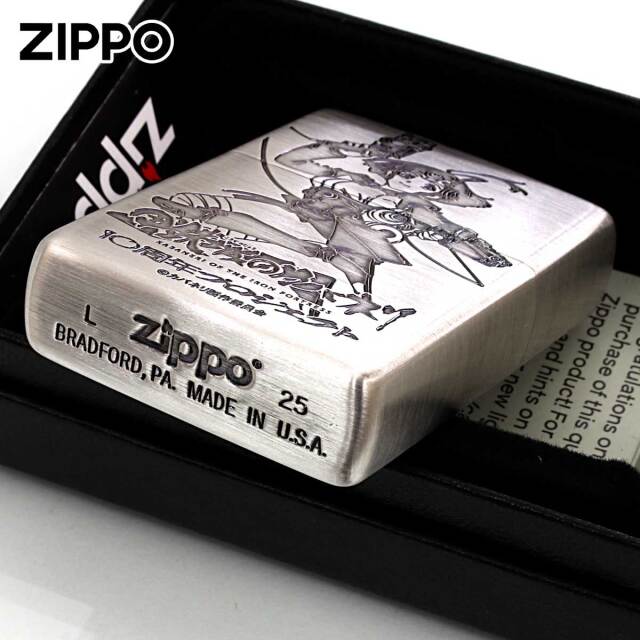 Zippo ジッポー 10周年記念 甲殻城のカバネリ キャラ アニメ パチンコ