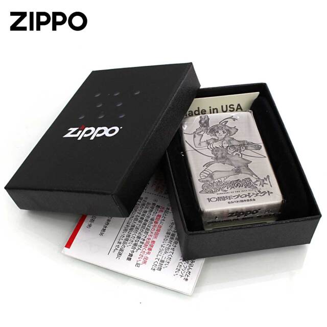 Zippo ジッポー 10周年記念 甲殻城のカバネリ キャラ アニメ パチンコ