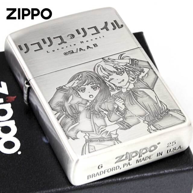 リコリス・リコイル リコリコ まとめ売り Blu-ray ZIPPO カード Zippo ジッポー リコリス・リコイル Ver.3 錦木千束 井ノ上たきな