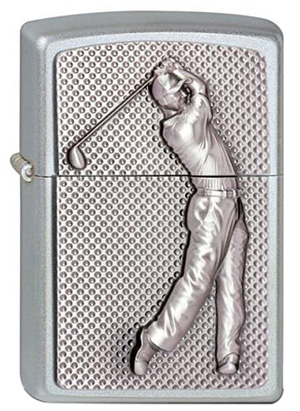 ヨーロッパ直輸入Zippo ジッポー Golfer 3D 2002824 メール便可