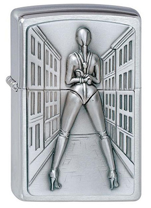 ヨーロッパ直輸入Zippo ジッポー City Woman 1300123