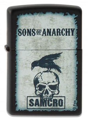 ヨーロッパ直輸入Zippo ジッポー Sons of Anarchy 2003942 メール便可