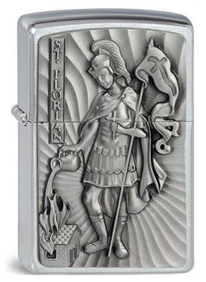 ヨーロッパ直輸入Zippo ジッポー St.Florian 2002003