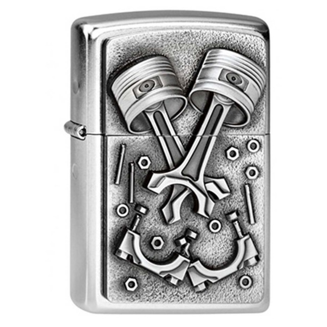 ヨーロッパ直輸入Zippo ジッポー エンジン パーツ 部品 Engine Parts エンブレム貼り 2003987 メール便可
