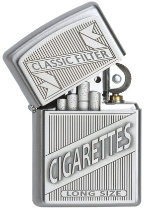 ヨーロッパ直輸入Zippo ジッポー Cigarette Trick 2001302