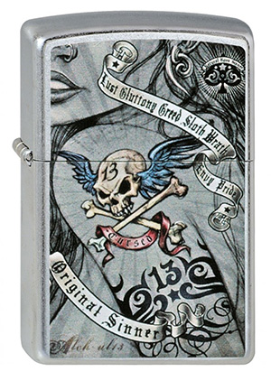 ヨーロッパ直輸入Zippo ジッポー UL13 Cursed 2000895 メール便可