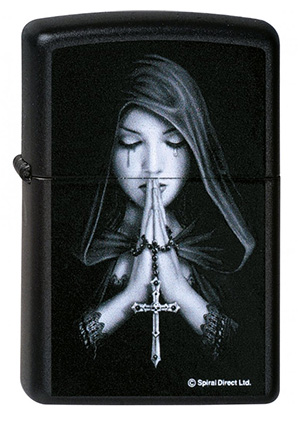 ヨーロッパ直輸入Zippo ジッポー Gothic Prayer 2000823