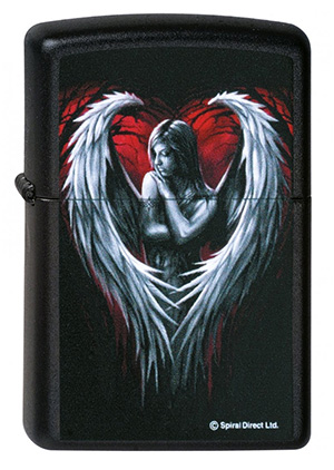 ヨーロッパ直輸入Zippo ジッポー Angels Heart 2000822