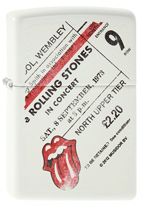 ヨーロッパ直輸入Zippo ジッポー 214 Rolling Stones Ticket 2003941