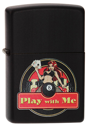 ヨーロッパ直輸入Zippo ジッポー Woman with Aces 2003850