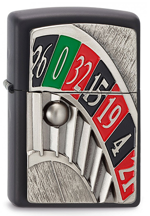 ヨーロッパ直輸入Zippo ジッポー Roulette 2003560