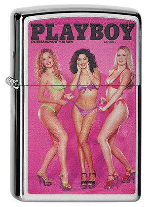 ヨーロッパ直輸入Zippo ジッポー Playboy Cover July 2002 2004267