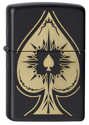 ヨーロッパ直輸入Zippo ジッポー Spade 28662 メール便可