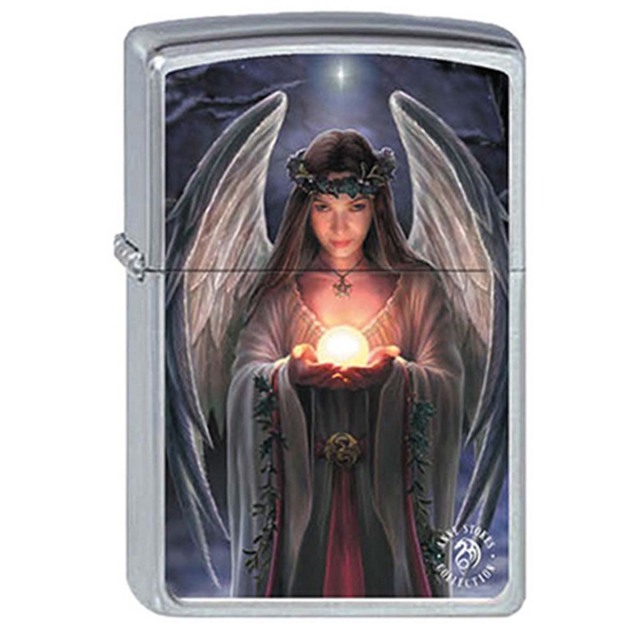 ヨーロッパ直輸入Zippo ジッポー アン ストークス 天使 エンジェル Anne Stokes Yule Angel プリント加工 2004141