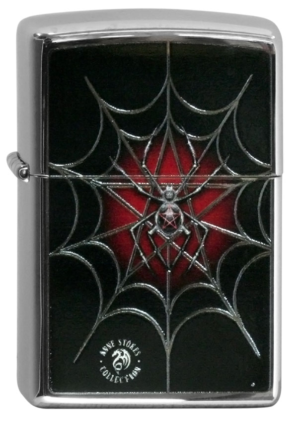 ヨーロッパ直輸入Zippo ジッポー Anne Stokes Spiderweb 60000602