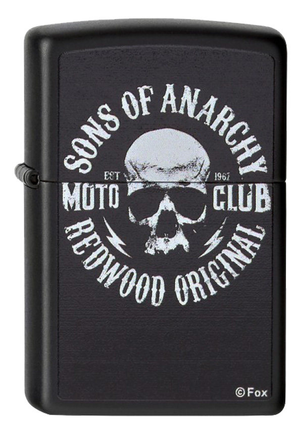 ヨーロッパ直輸入Zippo ジッポー Sons of Anarchy  60000170 メール便可